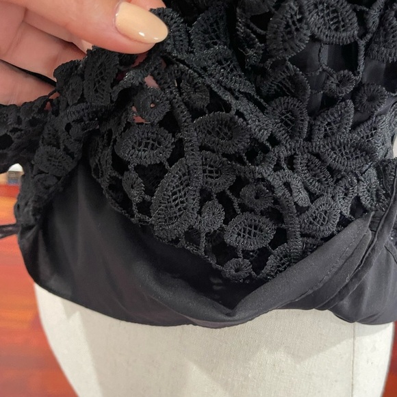 Catherine Malandrino Crochet Blouse - Picture 4 of 9